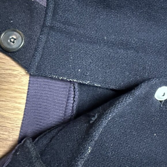 Vintage 50s Champion Running Man Cheshire Football Letterman Jacket Mens 42 - Picture 4 of 16